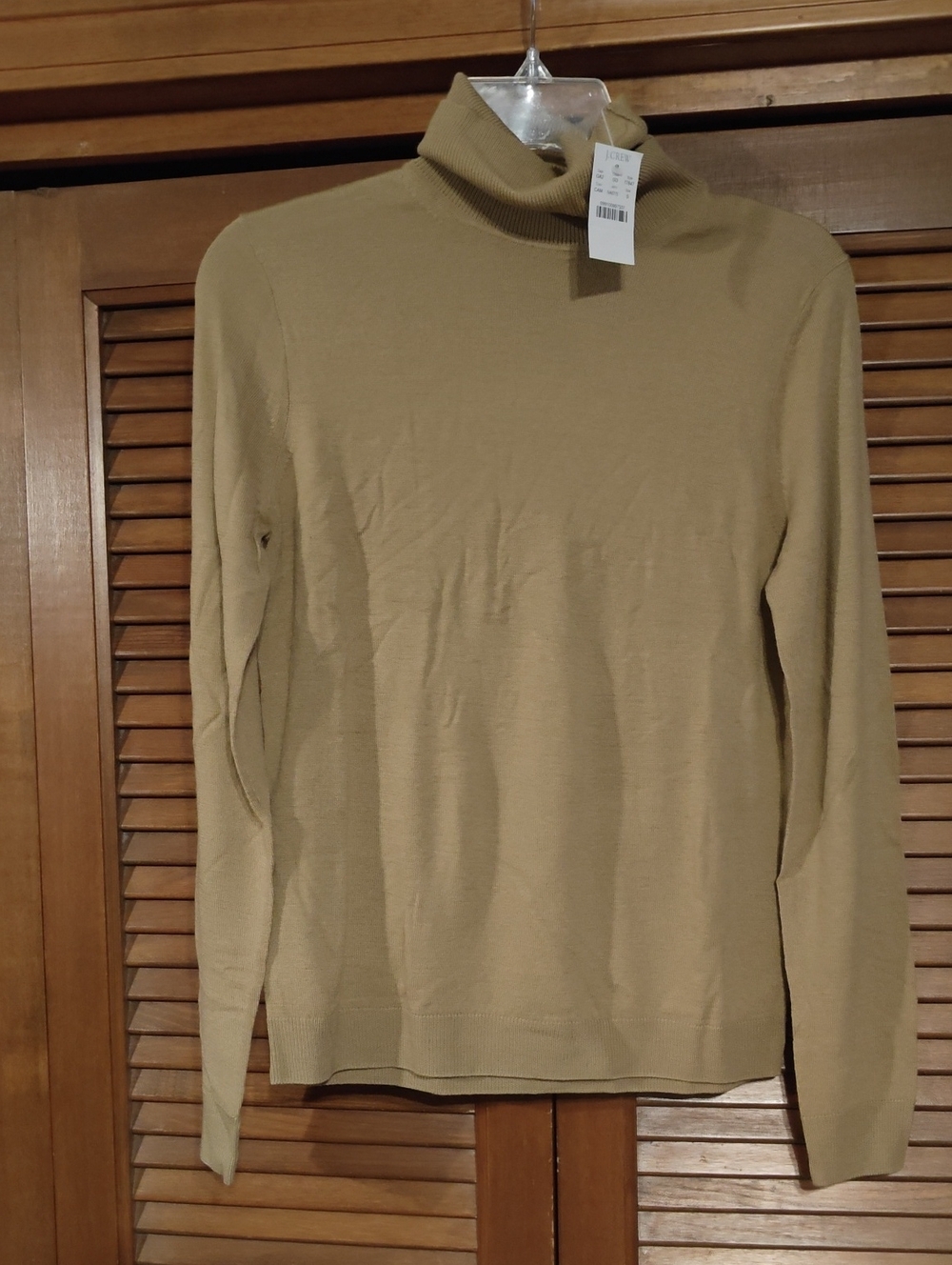 NWT J. Crew Lightweight Wool Turtleneck Sweater